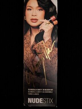 NUDESTIX Limited Ed. Glamzilla Dirty 30 Blush Kit Double Tin Beauty Makeup NEW